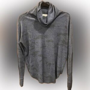Michael Stars Gray Cowl Neck Men's Sweater